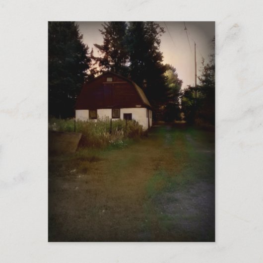 Alter Stall Postkarte (Vorderseite)