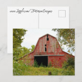 Alter Stall Postkarte (Vorne/Hinten)