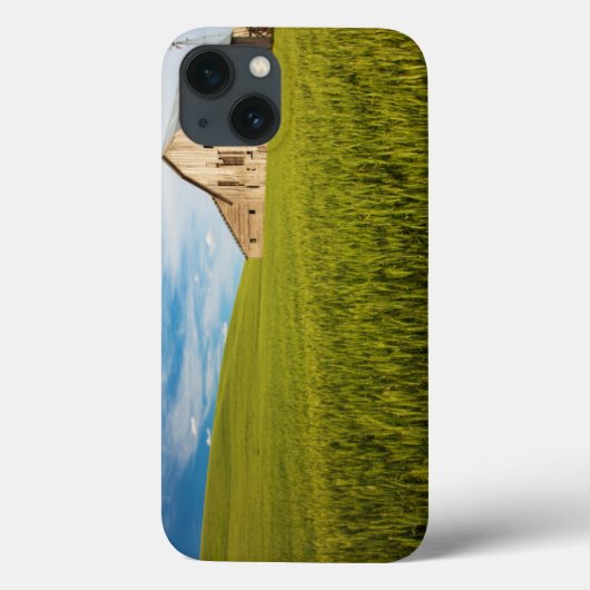 Alter Stall, umgeben von Weizenfeld 2 Case-Mate iPhone Hülle (Rückseite)