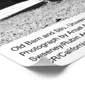 Alter Stall und Silo, UCD, 1964 Poster (Ecke)