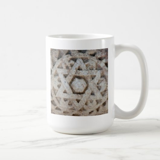 Alter Star von David Carving, Israel Kaffeetasse (Rechts)