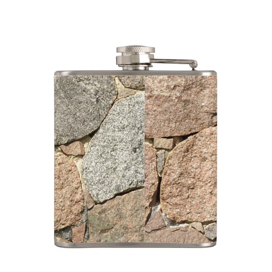 alter Stein Flachmann (Rückseite)