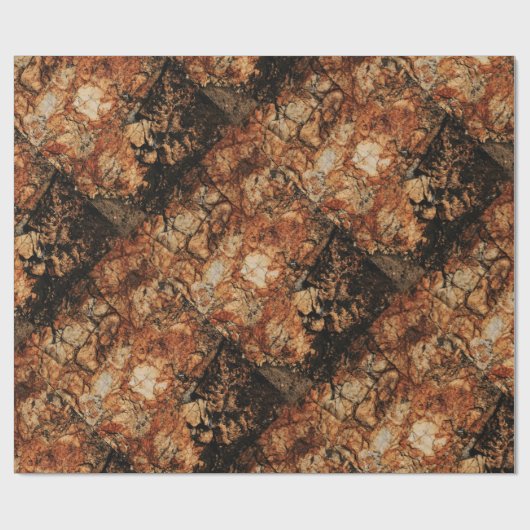 Alter Stein Geschenkpapier (Flach)