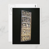 alter Stein Postkarte (Vorne/Hinten)