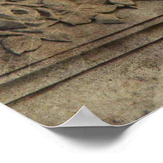 Alter Stone Poster (Ecke)