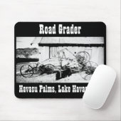 Alter Straßenhobel Mousepad (Mit Mouse)