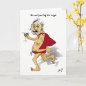 Alter Supermann Geburtstag Sozialversicherung Karte (Gelbe Blume)