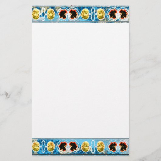 Alter Tanz Briefpapier (Vorderseite)