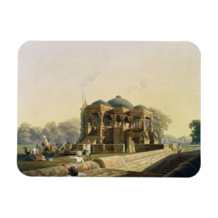 Alter Tempel bei Hulwud, von Volumen I von 'Scener Magnet