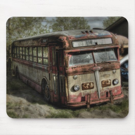 Alter Timer-Bus Mousepad (Vorne)