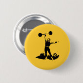 Alter Timey Typ Button (Vorne & Hinten)