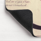 Alter Tomahawk, Friedenspfeife und Dolch, c.1590 Mousepad (Ecke)