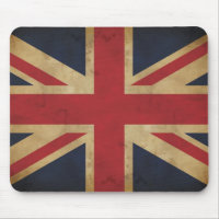 Alter traditioneller Gewerkschafts-Jack Mousepad