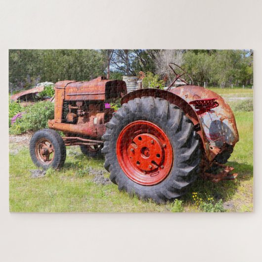 Alter Traktor, Australien Puzzle (Horizontal)