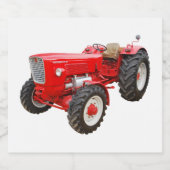 Alter Traktor Güldner Bierflaschenetikett (Einzelnes Label)