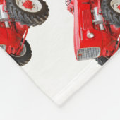 Alter Traktor Güldner G 75 AS Fleecedecke (Ecke)