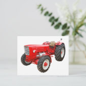 Alter Traktor Güldner G 75 AS Postkarte (Stehend Vorderseite)