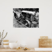 Alter Traktor Poster (Küche)