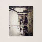 Alter Traktor Puzzle (Vertikal)