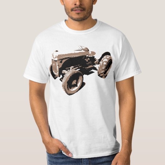 Alter Traktor T-Shirt (Vorderseite)