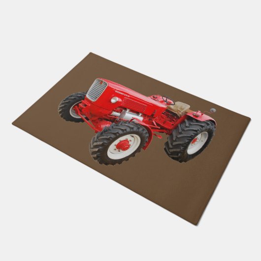 Alter Trecker Güldner Fußmatte (Schrägansicht)