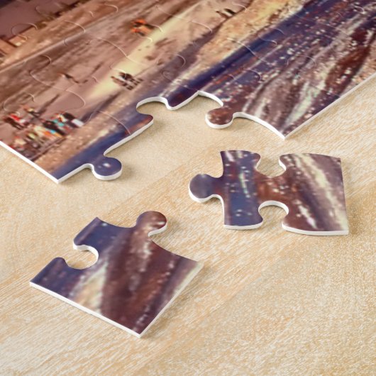 Alter treuer gelber Stein. Puzzle (Seite)