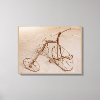 ALTER TRICYCLE 1928 CANVAS DRUCKEN LEINWANDDRUCK