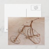 ALTER TRICYCLE 1928 POSTCARD POSTKARTE (Vorne/Hinten)