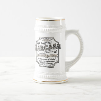 Alter Tyme Sarkasmus Bierglas