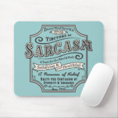 Alter Tyme Sarkasmus Mousepad (Mit Mouse)