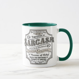 Alter Tyme Sarkasmus Tasse