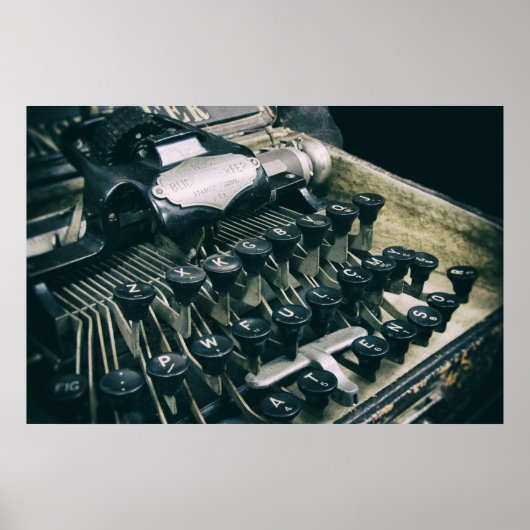 ALTER TYPEWRITER POSTER (Vorne)