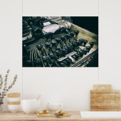 ALTER TYPEWRITER POSTER (Küche)