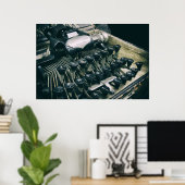 ALTER TYPEWRITER POSTER (Heimbüro)