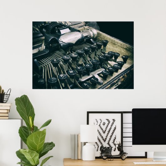 ALTER TYPEWRITER POSTER (Heimbüro)