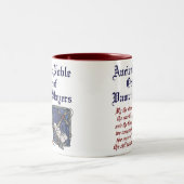 Alter u. edler Auftrag der Vampireslayers-Tasse Zweifarbige Tasse (Mittel)