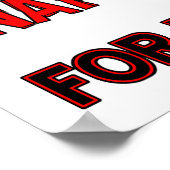 Alter unangemessenes Verhalten Funny Poster (Ecke)