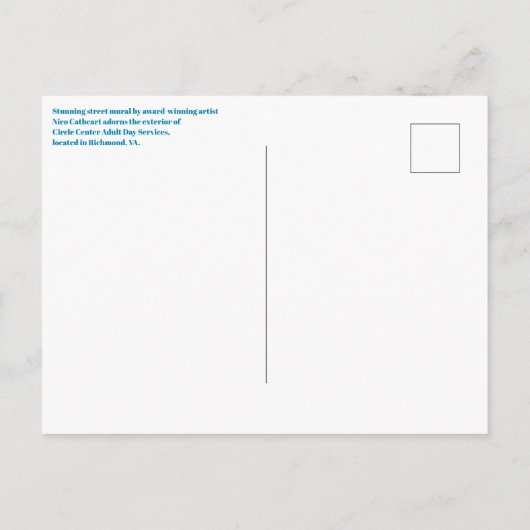 Alter und Grace Postkarte (Rückseite)