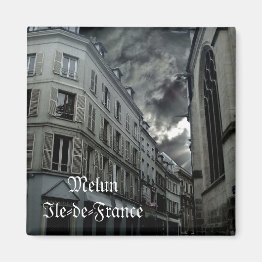 alter und moderner Kühlschrankmagnet (Vorne)