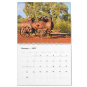 Alter und Rostiger Kalender 2027 (Feb 2027)