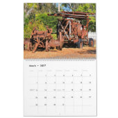 Alter und Rostiger Kalender 2027 (Mär 2027)