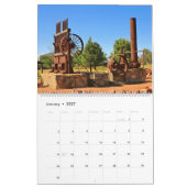 Alter und Rostiger Kalender 2027 (Jan 2027)