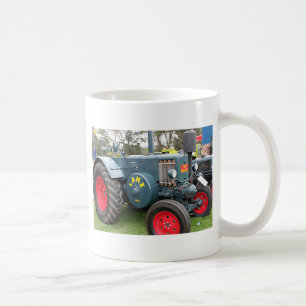 Alter vintage Lanz Bulldog Traktor landwirtschaftl Kaffeetasse