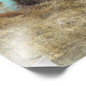 Alter Vintager LKW Fotodruck (Ecke)