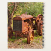 Alter Vintager Traktor, Australien, Jahresplaner 2 Planer (Rückseite)