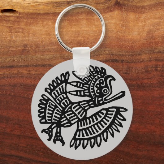 Alter Vogel - Schlüsselanhänger (Vorderseite)