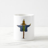Alter Vogelscheuche Kaffeetasse (Mittel)