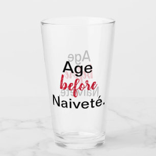 Alter vor Naivete Glas
