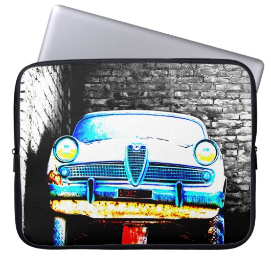 Alter Wagen Laptopschutzhülle (Vorderseite)