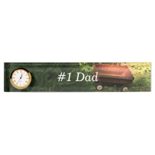 Alter Wagen Nummer Eins Papa Namensplakette